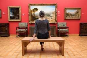 2025 Annual Conference 12 Beaverbrook Art Gallery Woman Looking At Artwork 10 2018